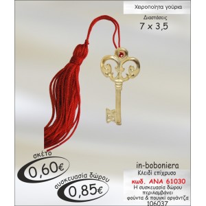 ΚΛΕΙΔΙ ΕΠΙΧΡΥΣΟ ΓΟΥΡΙ 2015